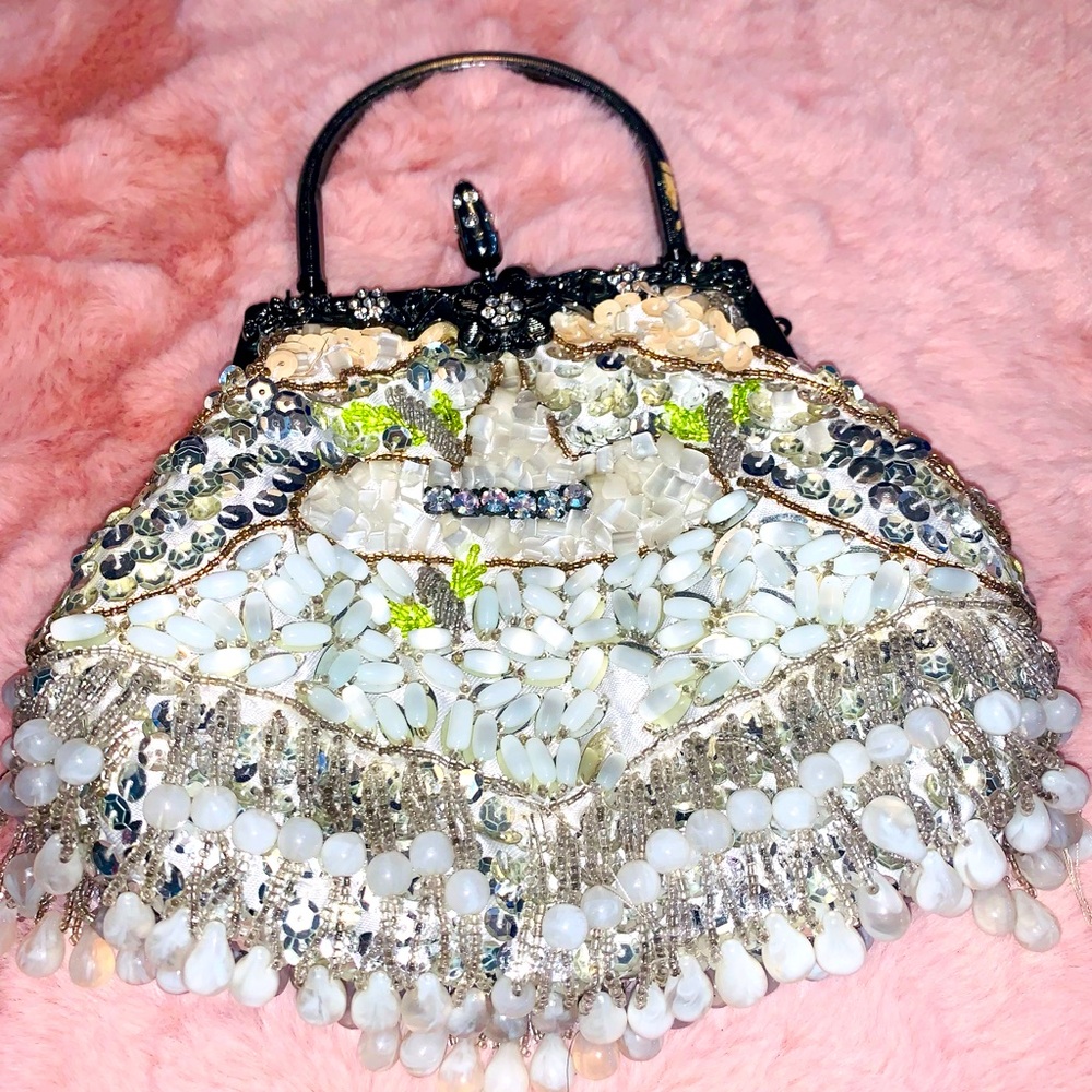 New! Sun Fashion Miami beaded purse.